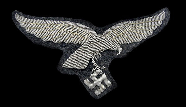 Officer's 2nd pattern embroidered breast eagle 